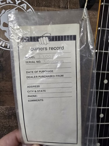 1984 Kramer J 1000 Prototype .Ser#j000019 With Original Esp Bag - Picture 23 of 24