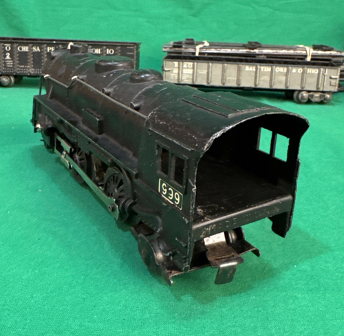 Vintage Marx #999 "O" Gauge Steam Locomotive Set w/NYC Tender, Cars, Track, More - Picture 9 of 22