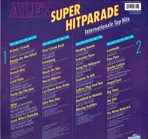 2 x Vinyl, LP - Various – Alf's Super Hitparade - C.C. Catch, Fancy, Yello, u.a. - Bild 2 von 3