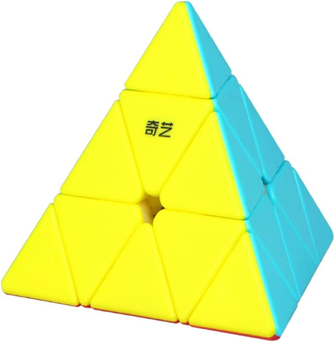 Roxenda Pyramid Speed Cube, 3X3X3 Qiming Pyramid Speed Cube Triangle Cube Puzzle - Picture 9 of 12