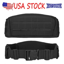 Tactical Belt MOLLE with Inner Belt Battle Quick Release Buckle Belt for Men USA