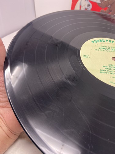 POUND PUPPIES Sing and Bark JINGLE BELLS LP Record SB18 Child World Records - Photo 10/20