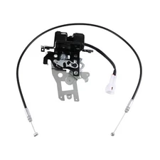 Trunk Latch With Cable Tailgate Lock Back Door Fit For 2001-2007 Toyota Sequoia 