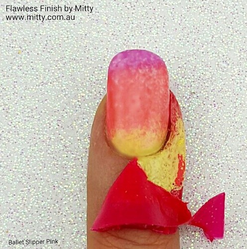 Nail art Tips Peel off Tape, LATEX FREE (Ballet Slipper Pink) - Picture 5 of 8