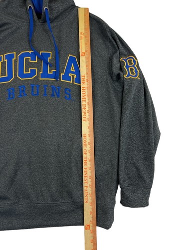 Colosseum Athletics UCLA Bruins Hooded Sweatshirt Gray Adult Size M - Picture 2 of 7