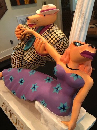 Markus Pierson "AMOR" art sculpture number 340 of 350 produced in 1990.  - Picture 4 of 6