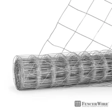 Welded Wire Fence Durable Fencing w/ 4 in. x 4 in. Mesh 5 ft. x 100 ft. 16-Gaug