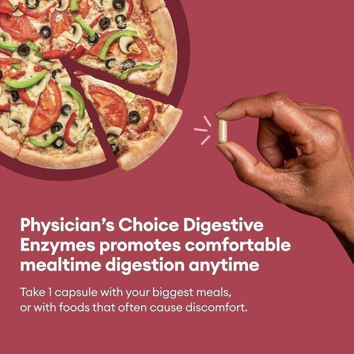 2 pezzi Physician Choice Optimal Intest Health Bundle 60 miliardi di probiotici digestivi - Foto 11 di 13