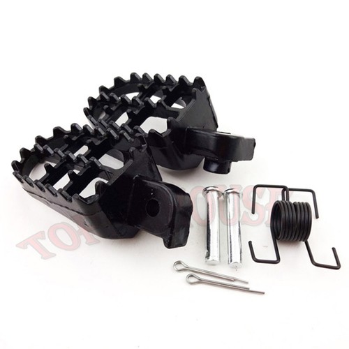 Footrest Foot Pegs For Pit Dirt Motor Bike Honda XR50R CRF50 CRF70 CRF80 CRF100F - Picture 6 of 6