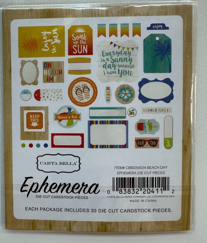 Carta Bella 12 x 12 Scrapbook Kits-Variations-Baby Mine, Beach Day, Baseball, - Picture 30 of 126