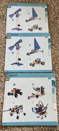 LEGO EDUCATION Simple Power Machines Set  9686 Add On 9641 Pneumatic 9688 Energy - Picture 5 of 15