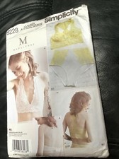 🧵Simplicity women’s Sewing Pattern 8228 Lingerie Soft Cup Bras & Panties Kn..