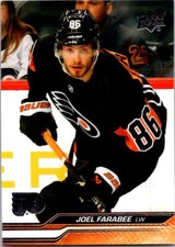 2023-24 Upper Deck Joel Farabee #380 Philadelphia Flyers