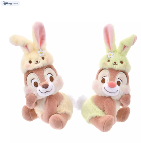 Disney Store japan SPRING STYLE Easter Rabbit Plush keychain Dale - Picture 5 of 5
