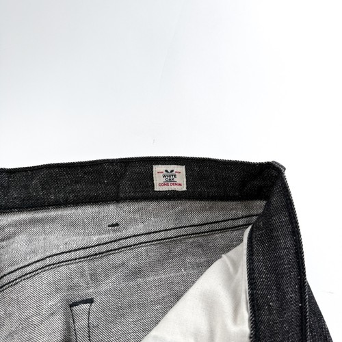 Levi's Jeans Herren 38x34 Anthrazit 501 Weiß Oak Cone Denim Button Fly Retro - Bild 5 von 11