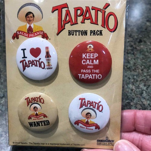 Tapatio Button Pack - 4 verschiedene Tapatio Buttons - Bild 1 von 5