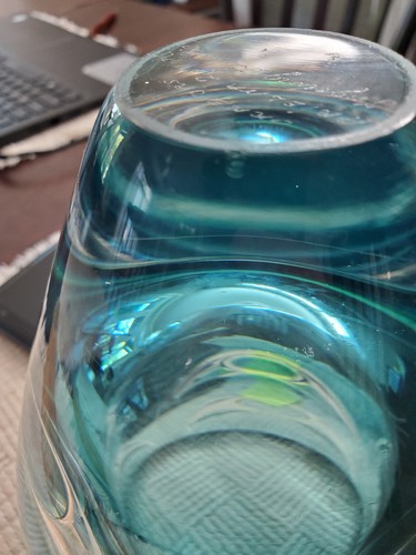 Rare MCM Orrefors Crystal Vase Signed Ariel Nr. 289 Ingeborg Lundin Circa 1960's - Picture 13 of 14