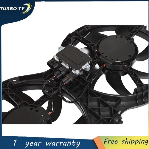 Radiator Cooling Fan Assembly w/ Control Module For Pathfinder Infiniti QX60 - Picture 4 of 7