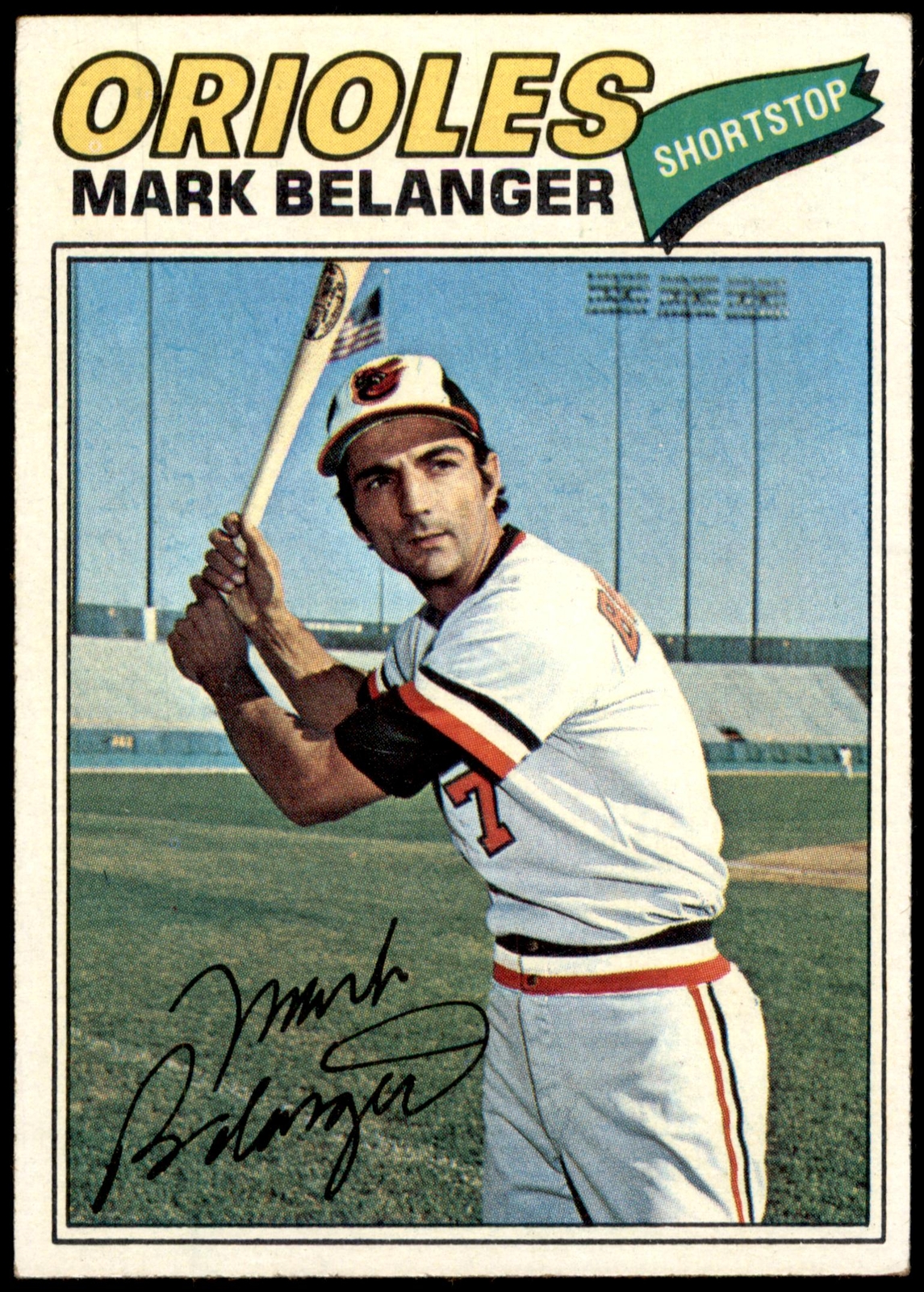 Mark Belanger #135 1977 Topps