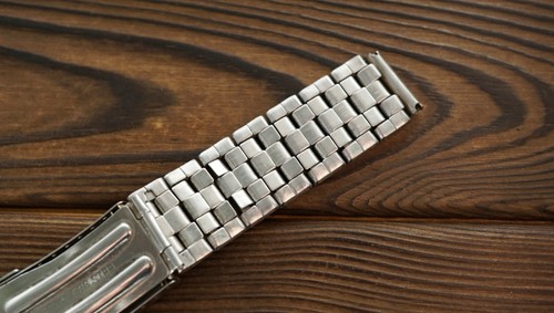 Soviet vintage stainless steel watch bracelet universal 18 mm length 152 mm - Picture 8 of 11