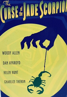 The Curse of the Jade Scorpion VHS 2002 Comedy Charlize Theron Dan Aykroyd New