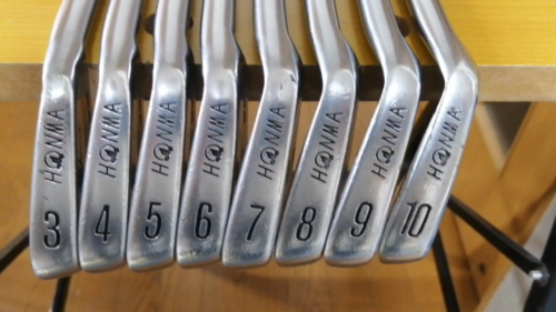 Honma PP-727 Tour Model Iron Set 7pcs 3-9, CL-708 9i Steel Shaft - Video 1 of 1