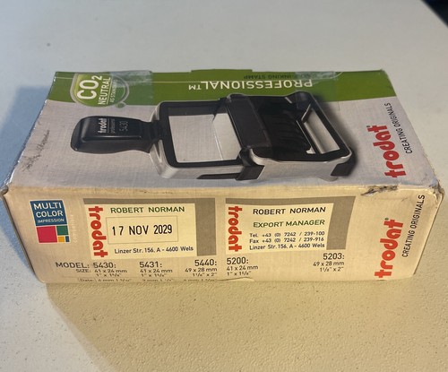 Sello Trodat Autoentintado, 6 Dígitos Número Pro, T5546 - Imagen 4 de 5