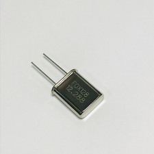 10pcs of FOX128-20-12.288  Fox Fundamental Quartz Crystal 12.288 MHz 20pF 2-Pin