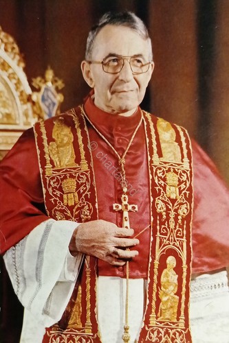 Cartolina - Commemorativa - Papa Giovanni Paolo I - 1970 ca.