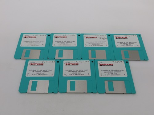 Software del Mese Club Floppy Disk 3.5" Volume 203 IBM Interesse Generale - Foto 1 di 5