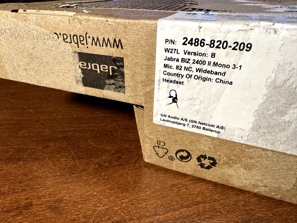 Jabra Biz 2400 II QD Mono NC 3-in-1 Wideband Wired Headset - Image 3 of 4