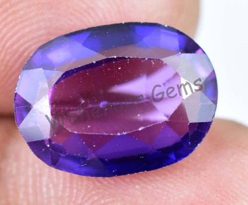 Natural Taaffeite 10.35 Ct Purple Pink Velvet Smooth Oval Certified Gemstone - Picture 2 of 5