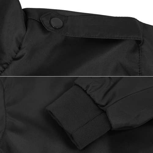 Men's Water Resistant Classic Athletic Lightweight Slim Fit Iconic Racer Jacket - Picture 10 of 26