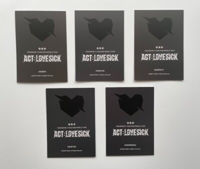 TXT ACT : LOVE SICK オーバーサイズシャツ 付属トレカ TXT