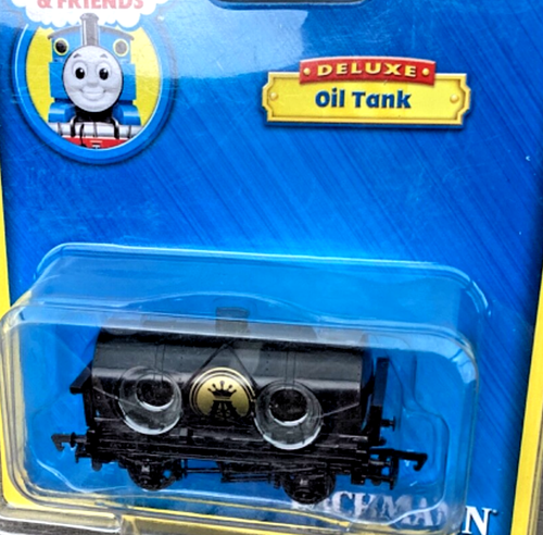 BACHMANN 1/87 HO SHINNING TIME STATION / THOMAS & FRIENDS OIL TANK CAR 77038 F/S - Picture 8 of 13