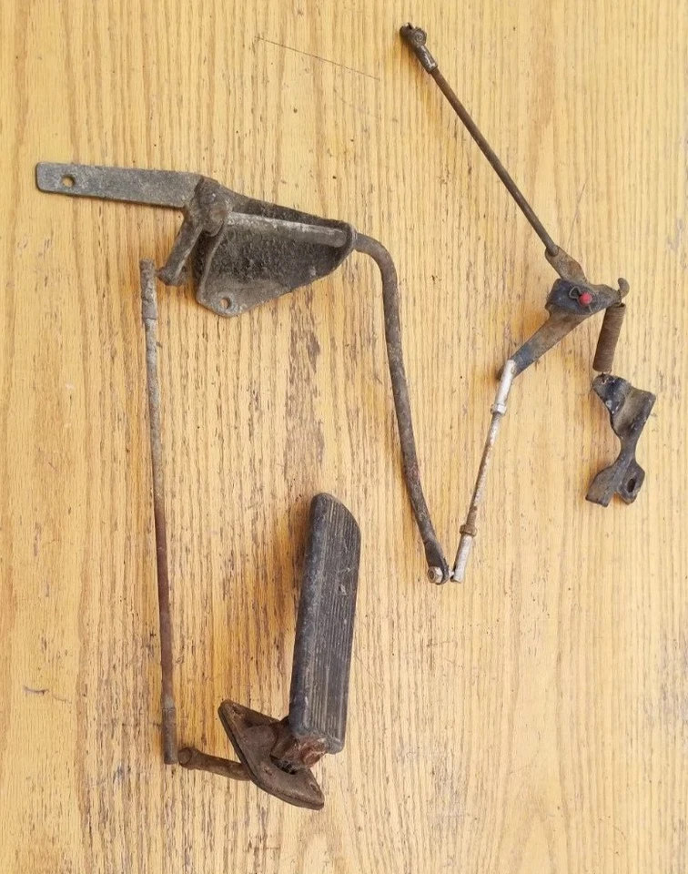 Pedal de gasolina Linkage para carburador 1949 Plymouth Chrysler Dodge Mopar DeSoto 49 50 - Imagem 3 de 4