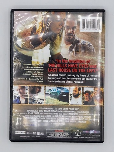 Blood Hunt (DVD, 2016) NR Sam Curtain Cheesy/Campy Action/Horror Movie - Picture 2 of 3