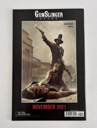 Gunslinger Spawn #1 Todd McFarlane Variant 2021 Image Comics (1st Print) - Picture 5 of 5
