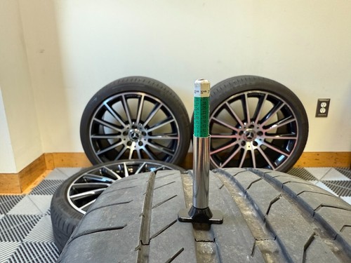 OEM 19" Mercedes Benz AMG C-Class C300 C400 W205 AMG Wheels Rims Tires Set - Picture 6 of 24