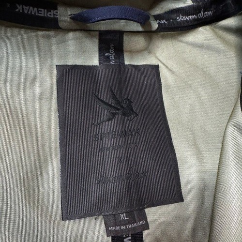 NEW Spiewak x Steven Alan Men's Zenith Navy Blue Hooded Waterproof Parka XL - Picture 8 of 11