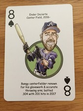 2019 Atlanta Braves Hero Decks Ender Inciarte