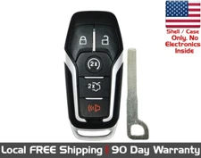 1x New Replacement Proximity Key Fob SHELL / CASE for Select Ford Vehicles