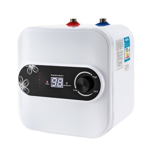 1.5KW Electric Mini-Tank Water Heater for RV Trailer Kitchen Under Sink Counter - Picture 15 of 19