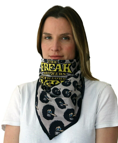 Bandana Sunshine Joy Freak Brothers Phineas 22"x22" ENVÍO GRATUITO - Imagen 1 de 5