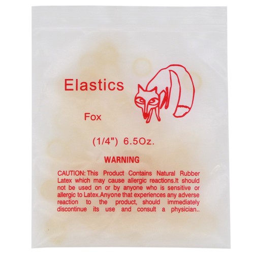 Paquetes de 10 bandas de goma de látex elástico de ortodoncia dental para soporte 1/4" 6,5 oz - Imagen 2 de 9