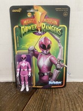 Super7 Mighty Morphin Power Rangers Pink Ranger ReAction Figure 2021