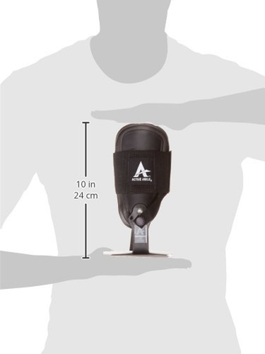 Active Ankle T2 Sprunggelenkbandage, schwarz Knöchelstütze für Herren & Damen, Sprunggelenkbandagen f - Bild 6 von 6