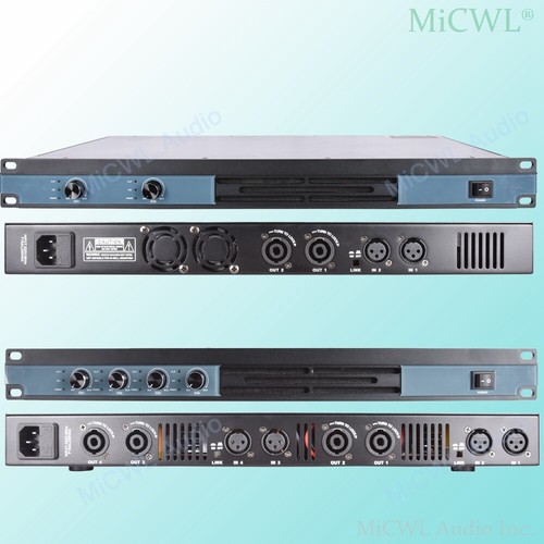 Amplificador de Potencia Digital MiCWL 5200W Altavoz de Audio de Escenario AMP 2CH 2600 vatios Opción - Imagen 1 de 13