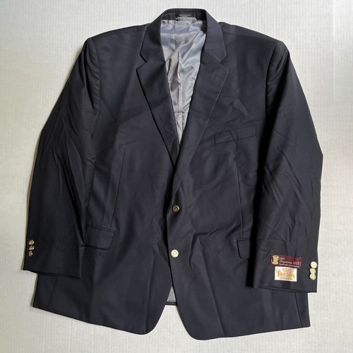 Abrigo Deportivo Finchley Fifth Avenue Blazer Chaqueta Lana Para Hombres 54 R Azul Arthur Nuevo con Etiquetas - Imagen 1 de 10