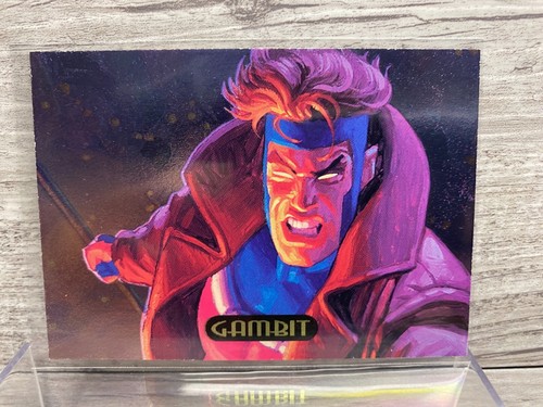 1994 Marvel Masterpieces Gambit Powerblast Foil Insert #5